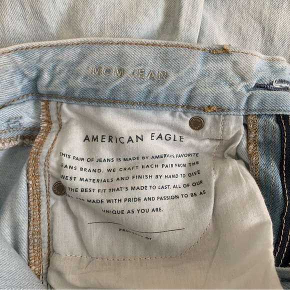 American Eagle Mom Jean Size 0 - Picture 10 of 11